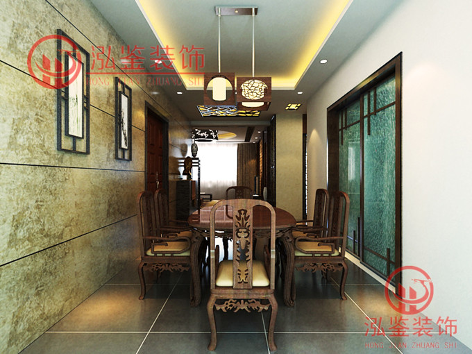 中式風(fēng)格餐廳設(shè)計(jì)