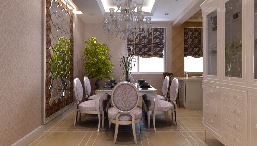 歐式風格裝修設(shè)計-餐廳設(shè)計