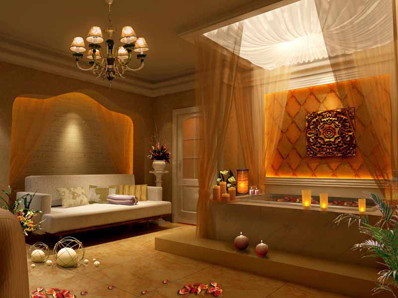 女子美容、美體包間設(shè)計(jì)