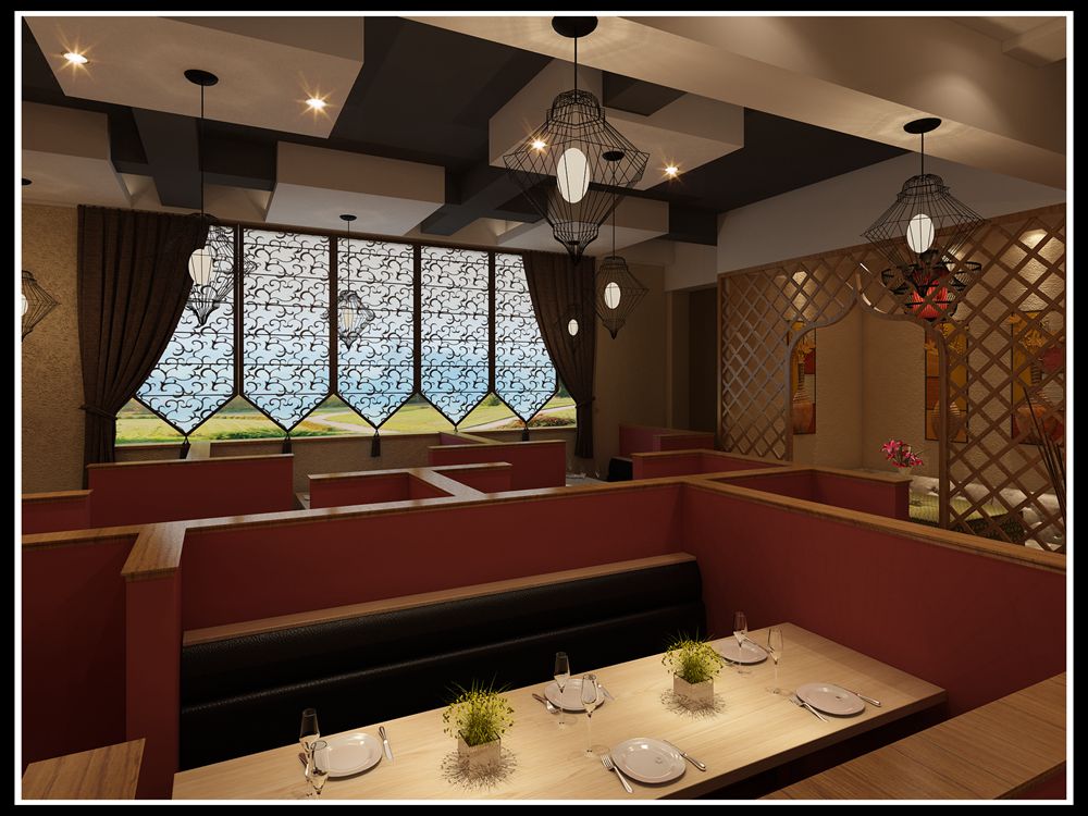 泰國(guó)風(fēng)情餐廳裝修