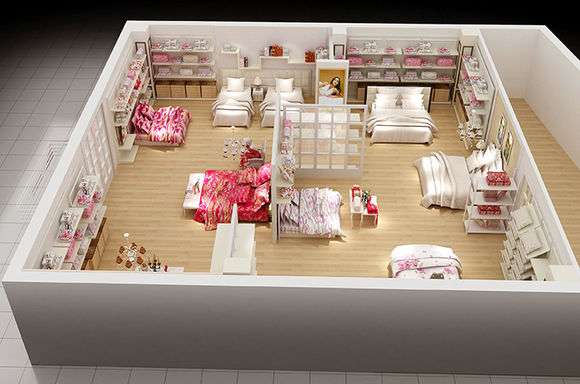 家紡店面櫥窗設(shè)計及陳列