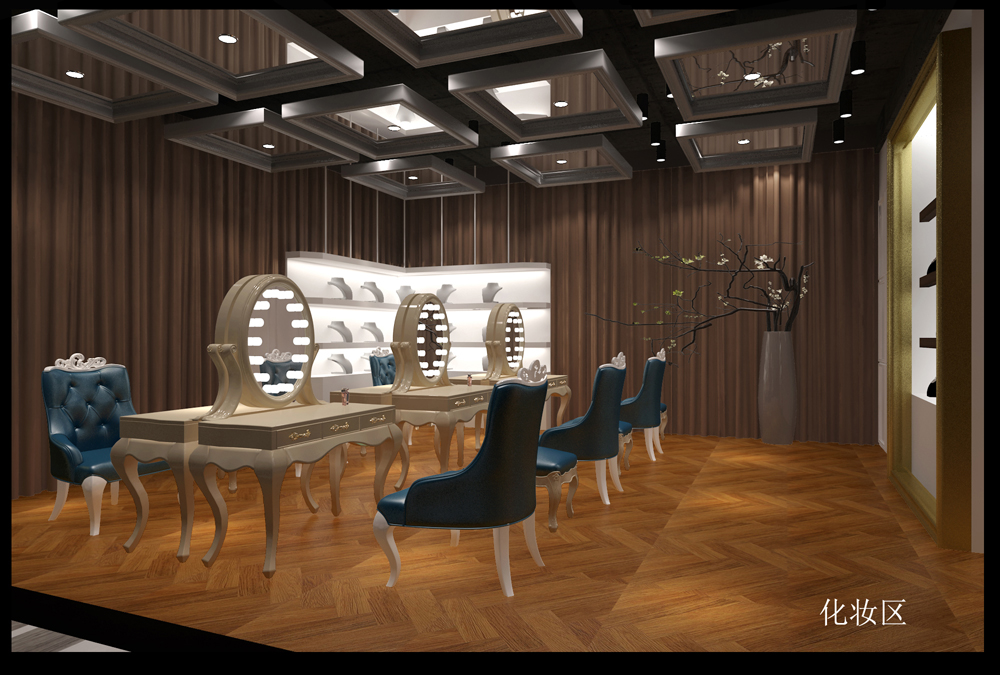 影樓裝修設計-黑 白 灰 婚紗影樓設計