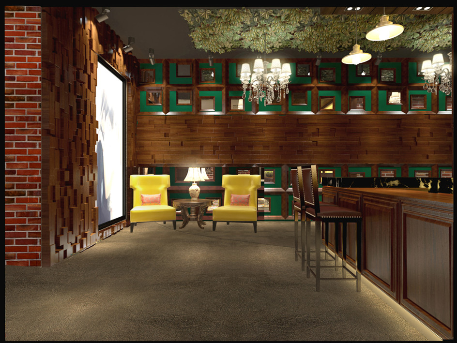 特色咖啡店裝修設(shè)計效果圖
