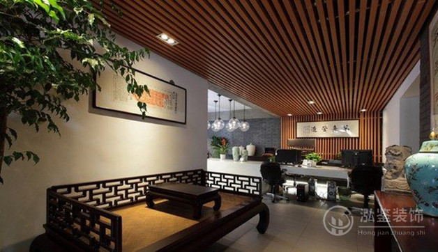 中式茶樓設(shè)計裝修 茶藝館