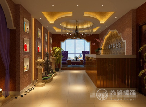 美容養(yǎng)生會(huì)所裝飾效果圖--合肥裝修設(shè)計(jì)公司
