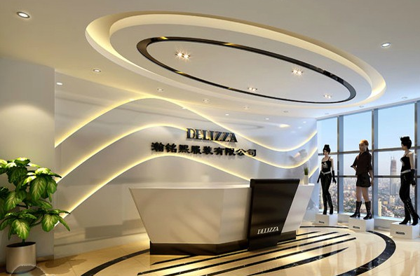 辦公室前臺(tái)裝修設(shè)計(jì)