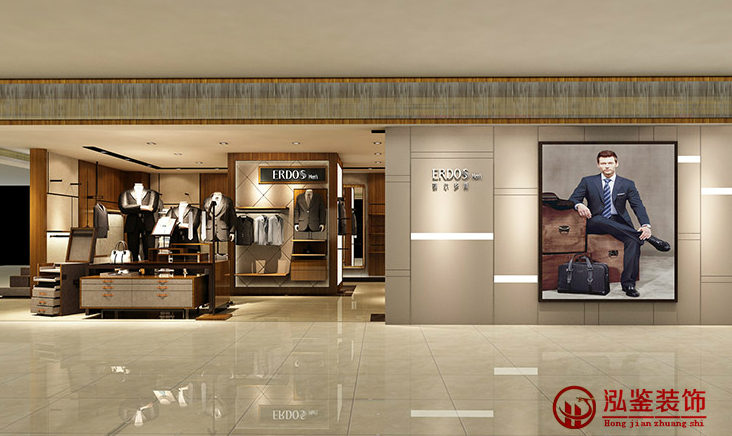 男裝店裝修設(shè)計(jì)案例