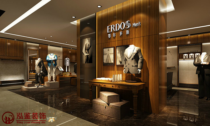 男裝店裝修設(shè)計(jì)案例