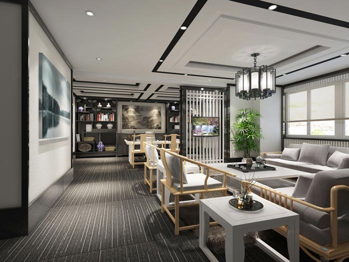 集團(tuán)公司裝修設(shè)計(jì)效果圖